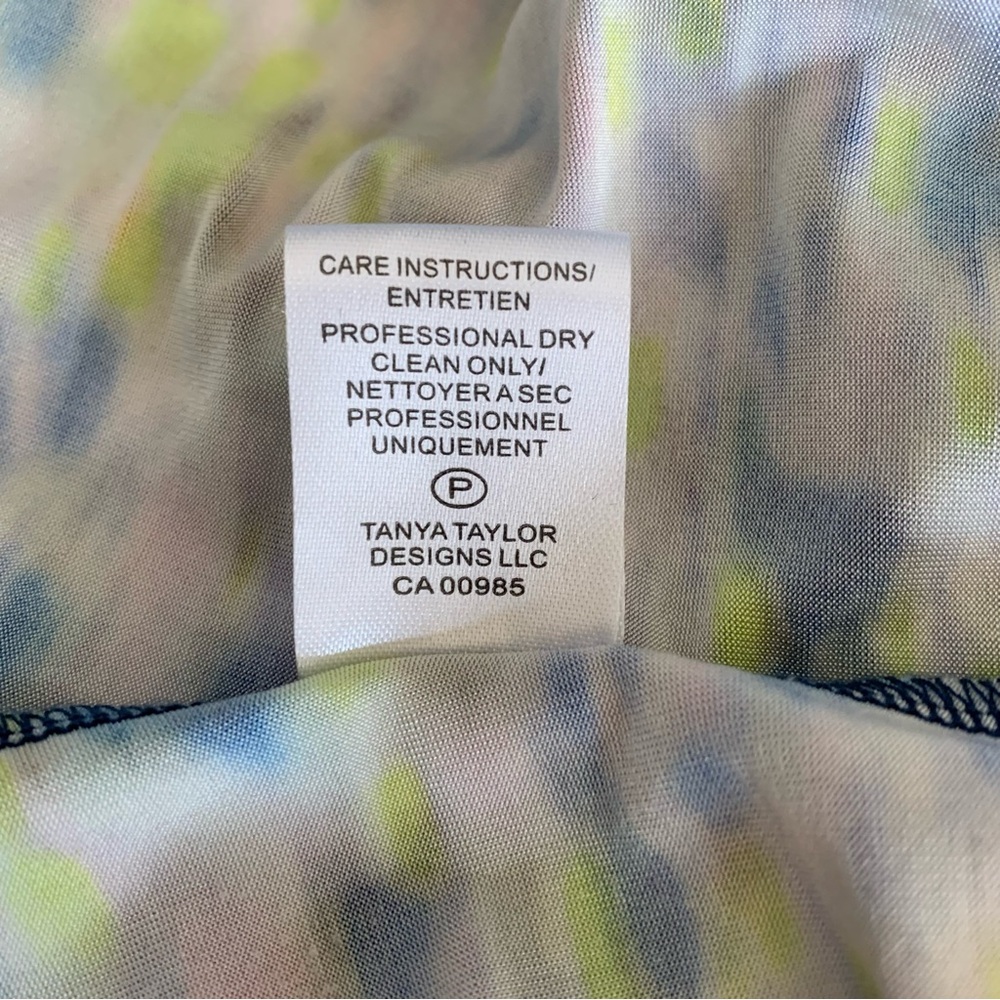 SIZE M TANYA TAYLOR ADONICA MULTICOLOR LONG SLEEVE - Picture 11 of 12